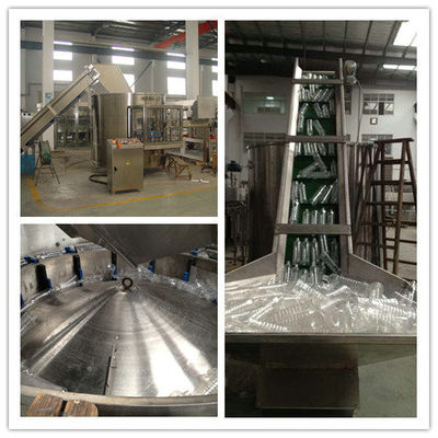 Pet Electric Bottle Unscrambler For High Speed Filler , 25000BPH