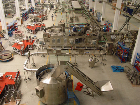 Pet Electric Bottle Unscrambler For High Speed Filler , 25000BPH