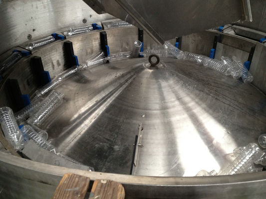 Pet Electric Bottle Unscrambler For High Speed Filler , 25000BPH