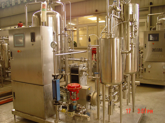 Máquina de mistura carbonatada cola da bebida do CE, 12 toneladas pela hora