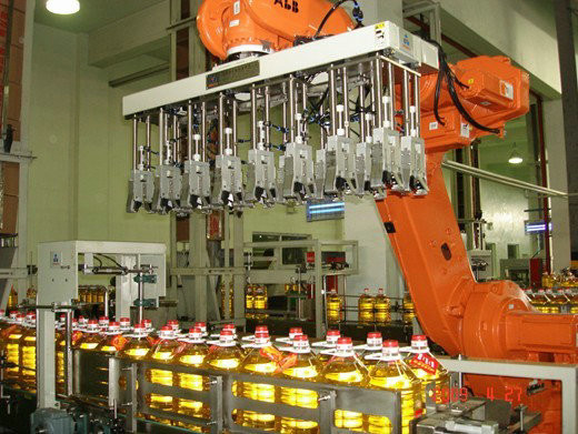 Máquina de empacotamento automática da garrafa da caixa com eficiência elevada