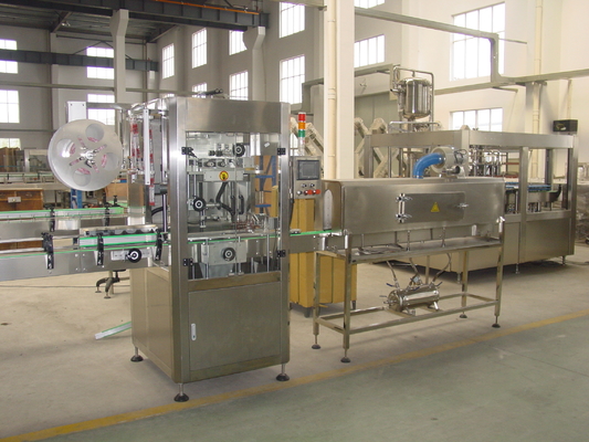 Máquina de etiquetas da garrafa da segurança, máquina de etiquetas quente da colagem do derretimento rolo automático Fed