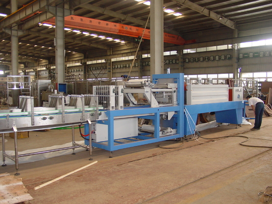 Máquina de embalagem grande do psiquiatra do calor da tela, tudo em uma máquina de envolvimento do psiquiatra da caixa